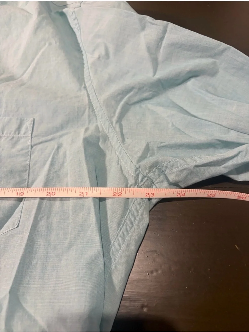 J. Crew Light Aqua Button-Down Oxford Shirt Slim Fit